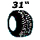 31" Wheels