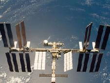 NASA's ISS - Click to open window to NASA's site